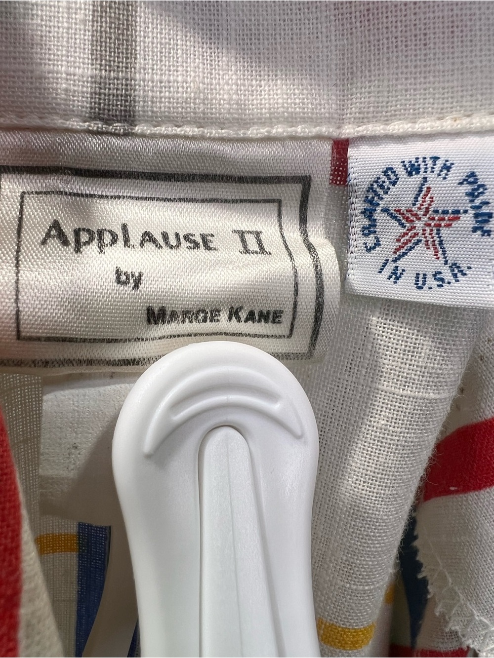 🇺🇸 Applause II | by Marge Kane | Colorful Plaid Dress | Vntg 80’s | M - Picture 4 of 6